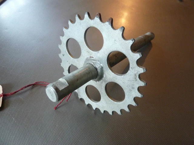 axe de pedalier avec plateau peugeot 102 30 dents occasion
