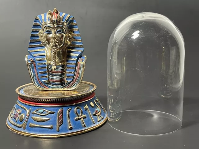 The Franklin Mint LIMITED EDITION Porcelain Egyptian The Mask of Tutankhamun VGC