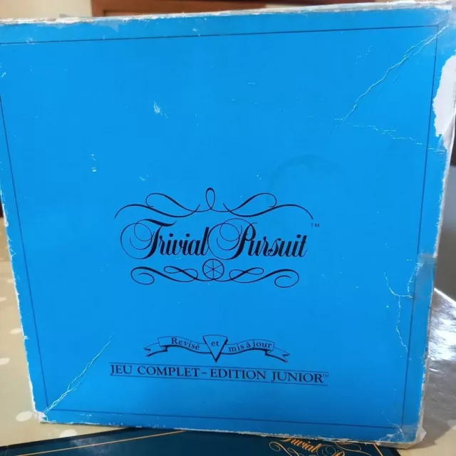 Trivial Pursuit Édition Genius Parker Francais edition 1985 Jeu de société jeux