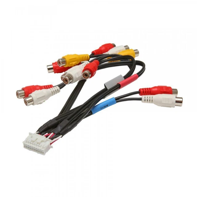 Câble Rallonge RCA 15 M (50 Ft) Avec Fil De Détection Rouge - Pour Caméra De Recul Voiture, GPS, Moniteur