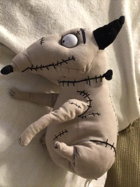 Sparky Frankenweenie Dog Nightmare Before Christmas plush 12" The Bridge Direct