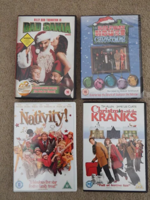 Christmas DVD Lot Bundle 12 Xmas theme movies adult  family childrens films DVDs