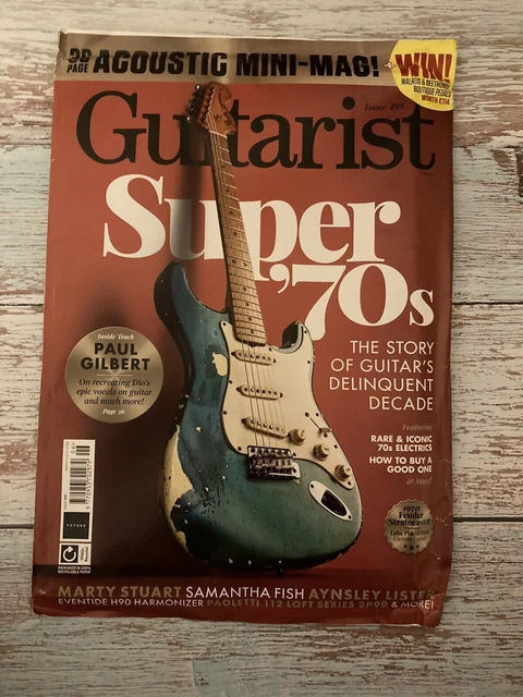 GUITARIST MAGAZINE JUNE 2023 Super '70s Guitar's Delinquent Decade ...