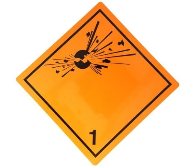 Plaques ADR CARGOPARTS - Modèle CARGO-T091/T - Pour Véhicules De Transport De Marchandises