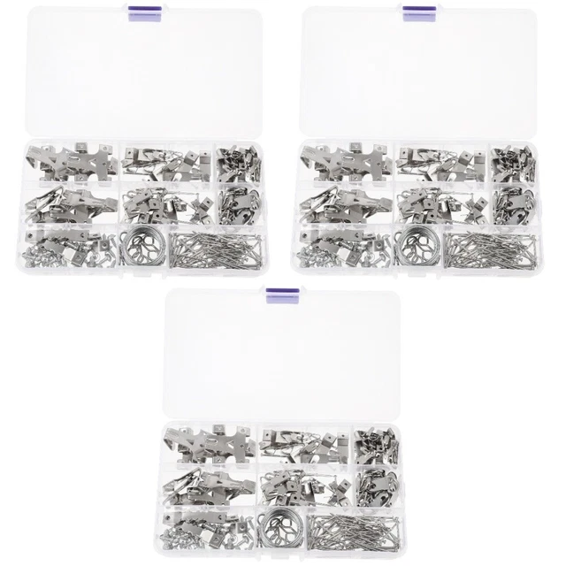3 Sets Photo Hanging Kit Picture Hook Heavy Duty Garment Rack Photo Frame