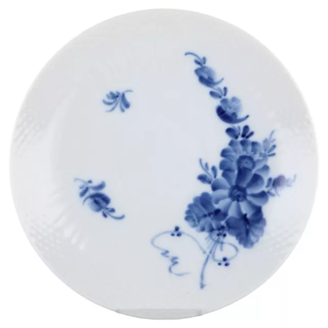 Untertasse für Kaffee Modell 073 Royal Copenhagen Blaue Blume geschweift  I. Wah