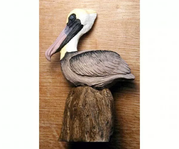 Poly  resin decorative bird  Table Piece - PELICAN   - FWC132