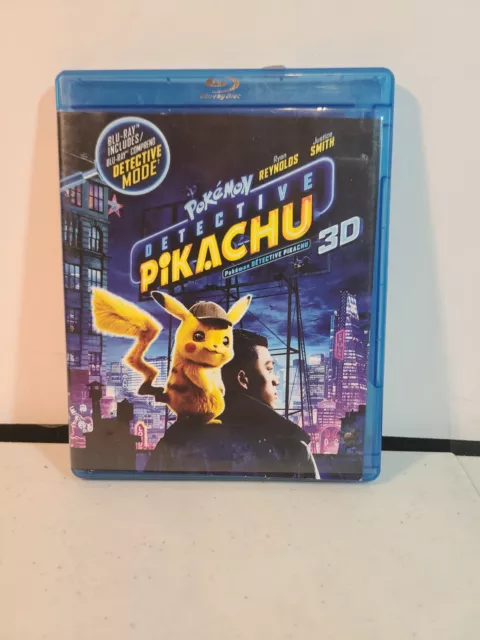 Pokémon Detective Pikachu Blu-ray,  3-D Blu-ray