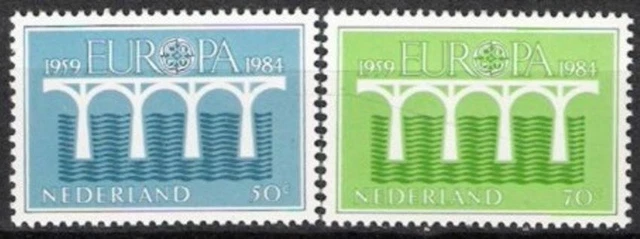 Niederlande Nr.1251/52 ** Europa, Cept 1984, postfrisch