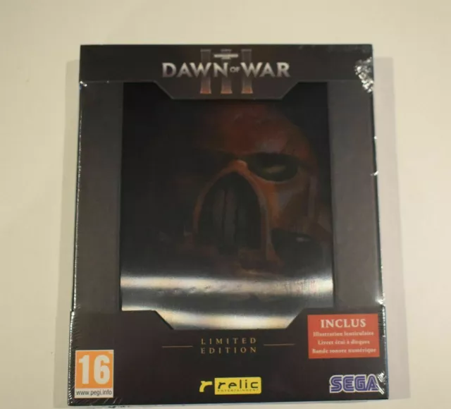 warhammer dawn of war 3 III limited edition limitée pc