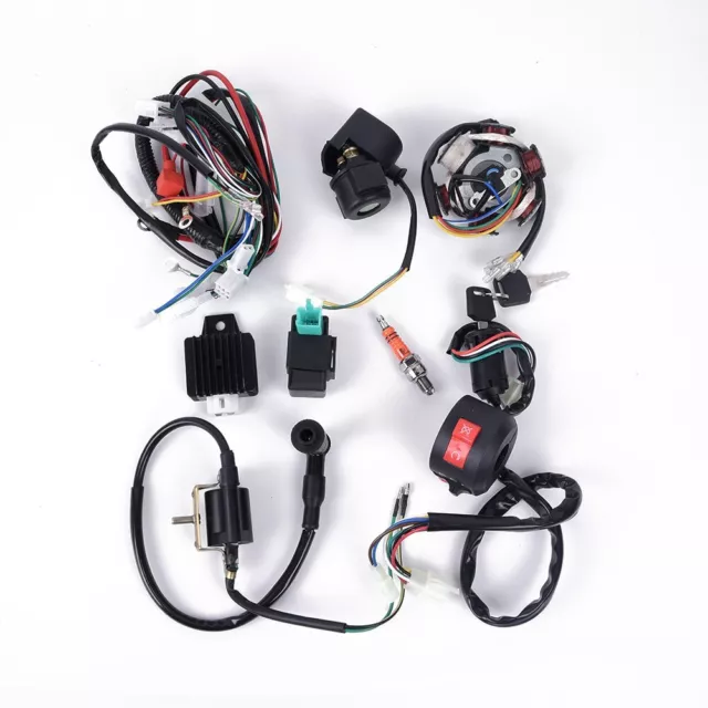 Pole Motorkit Kabelbaum CDI Stator Zündung Set Zubehör 50CC-125CC Mini