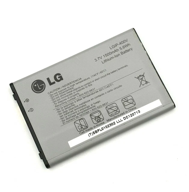 ORIGINAL LG LGIP400V LithiumIon Akku Accu Batterie Battery 3.7V