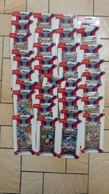 Cartes Pokemon Display 36 Boosters Cartes Ev01 Ecarlate Et Violet