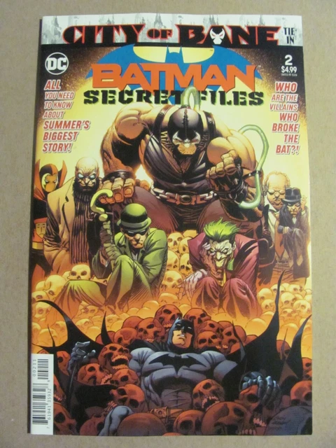 Batman Secret Files #2 DC Universe 2019 City of Bane 9.6 Near Mint+