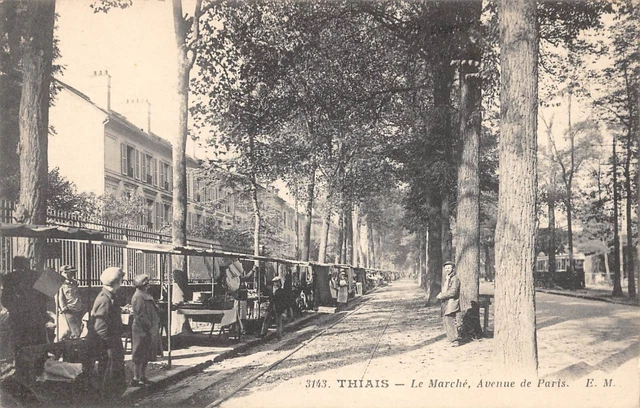 Cpa 94 Thiais / Le Marche / Avenue De Paris
