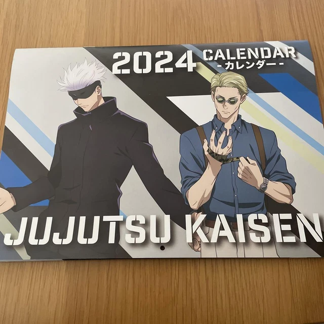JUJUTSU KAISEN CALENDAR 2024 Nanami Gojo 53.99 PicClick