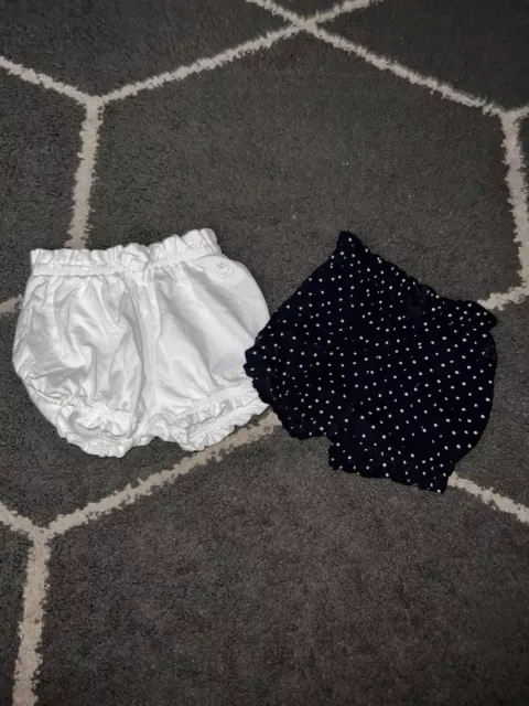 Baby Gap Girls Frilly Diaper Cover Shorts Bundle SEE DESCRIPTION