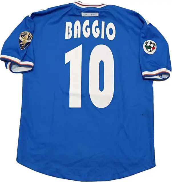 maglia calcio Baggio home Shirt Brescia 2001 2002 Garman M Serie A