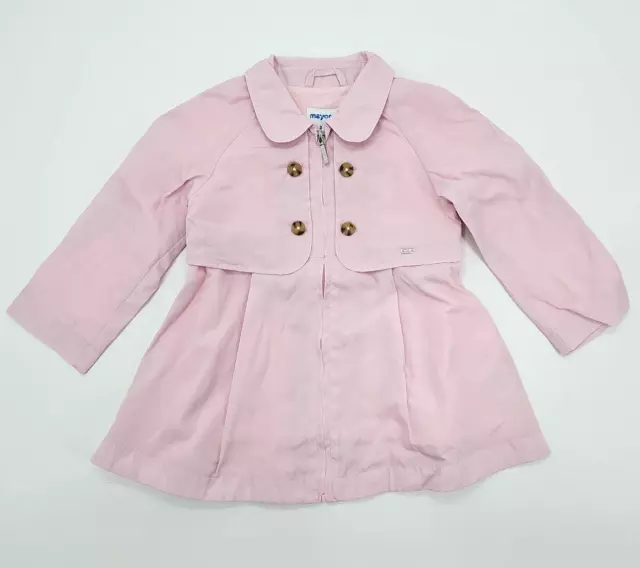 Mayoral Mädchen Mantel Übergangsjacke Elegant in Gr. 86/92 (1,5-2 Jahre)