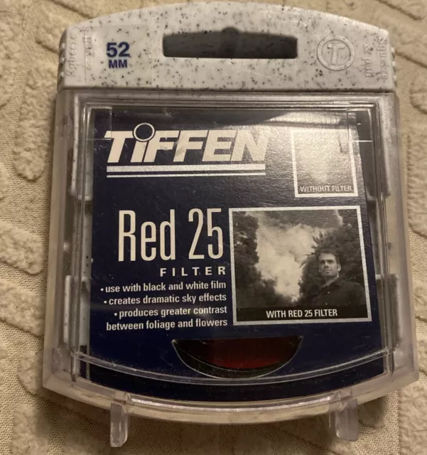 Tiffen 52mm 25 Red Lens Filter