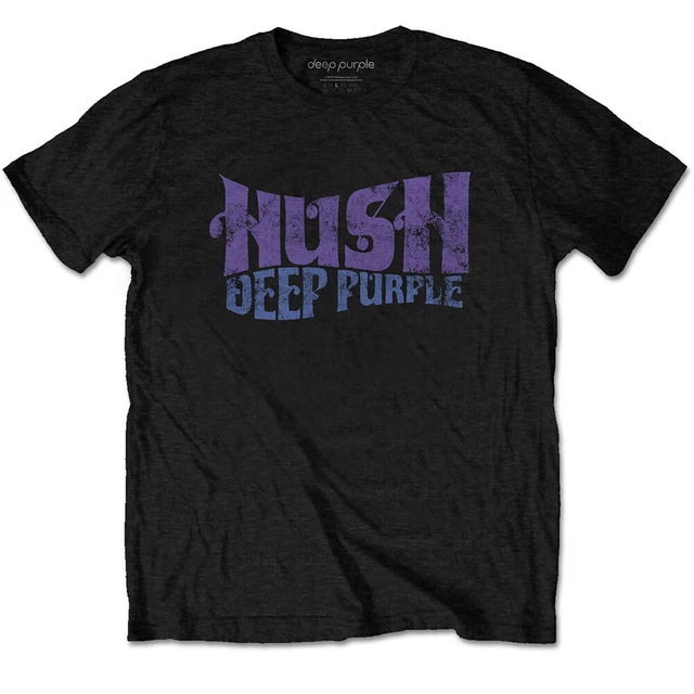DEEP PURPLE HUSH Ufficiale Merce T-Shirt M/L/XL Nuovo EUR 23,67 ...