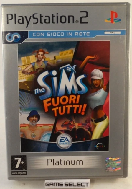 THE SIMS FUORI Tutti Sony Ps2 Playstation 2 Pal Ita Italiano Originale