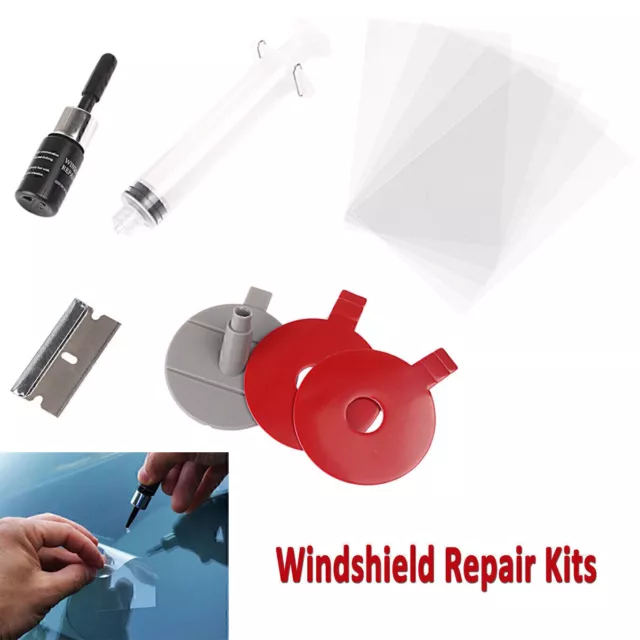 DIY Windschutzscheibe Reparatur Werkzeug Glas Riss Wiederherstellung Entfernen