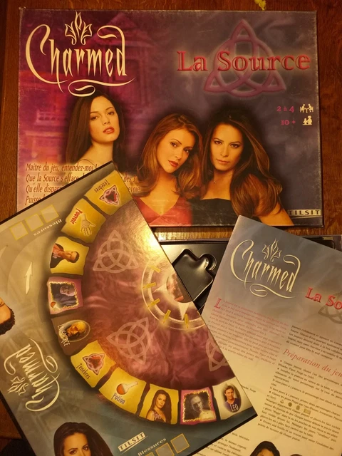 Lot Jeux De Société Charmed – Le Livre Des Ombres & La Prophétie – Tilsit 2000