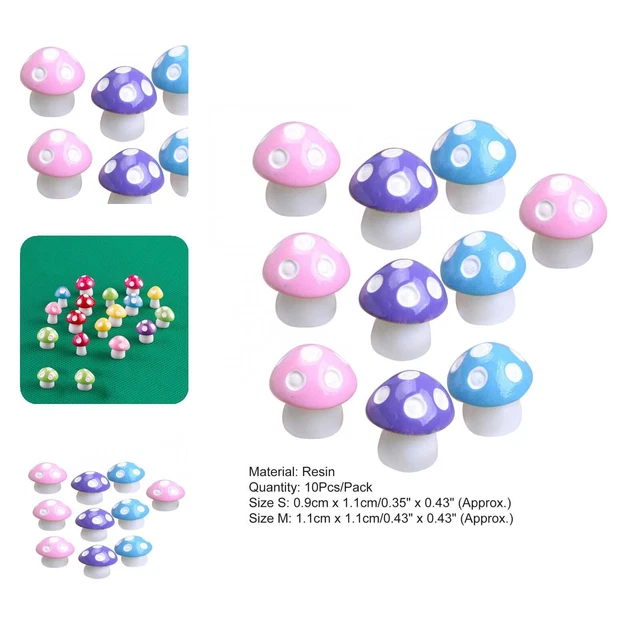 10pcs/Set Pilzschimmel 3D-Kee-resistente multifunktionale hübsche