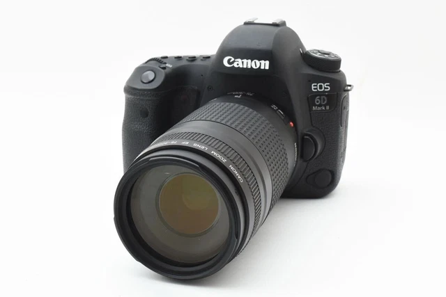 デジタルカメラ Canon EOS 6D Mark II/ Canon EF75-300mm 待望の新型エントリーフルサイズ、キヤノン「EOS 6D Mark II