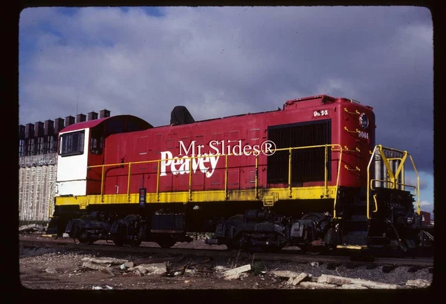 Original Slide Peavey Grain ex B&O ALCO S2 9044 In 1980 At Superior WI