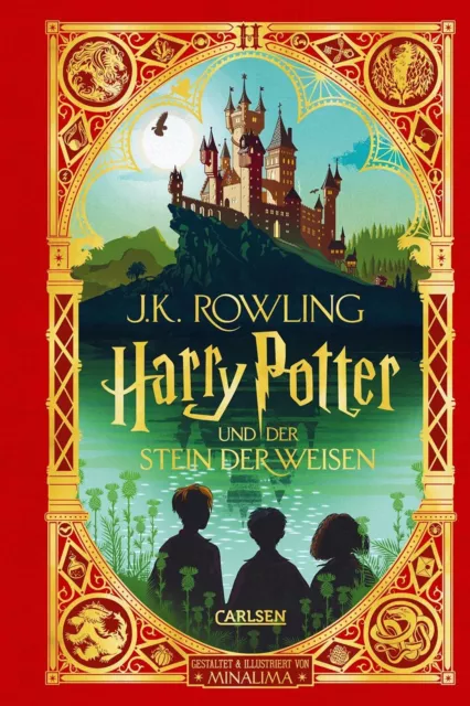 HARRY POTTER UND DER STEIN DER WEISEN | J.K. ROWLING | MinaLima-Ausgabe - Band 1 2