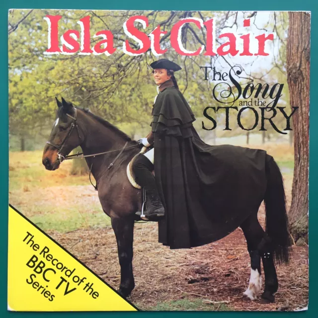 Isla St Clair SONGS & STORIES BBC TV Soundtrack LP Rogues Rascals Farms Fish 81