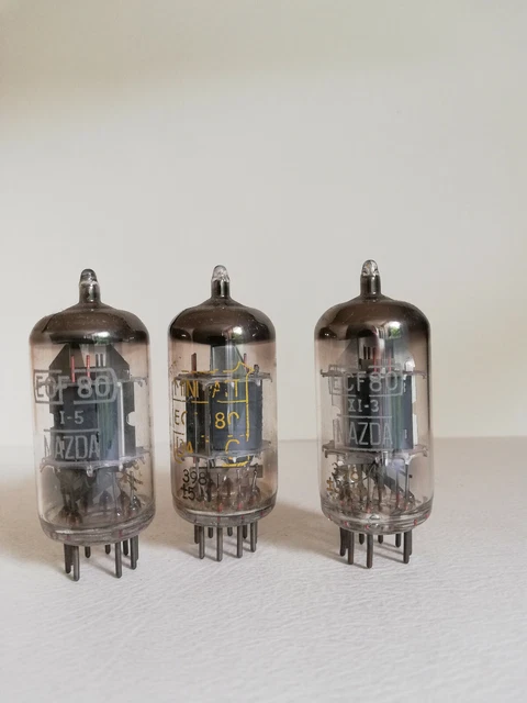 Tube électronique 12AU7/ECC82 Miniwatt Dario Philips Testé - Pour Ampli Ou Réparation
