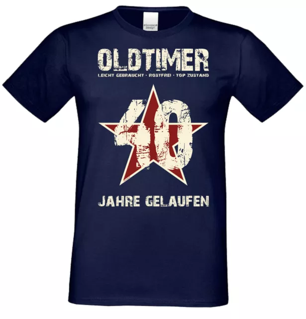 Geschenk 40. Geburtstag 40 Jahre Männer Mann Frau lustig Oldtimer Unisex T-Shirt