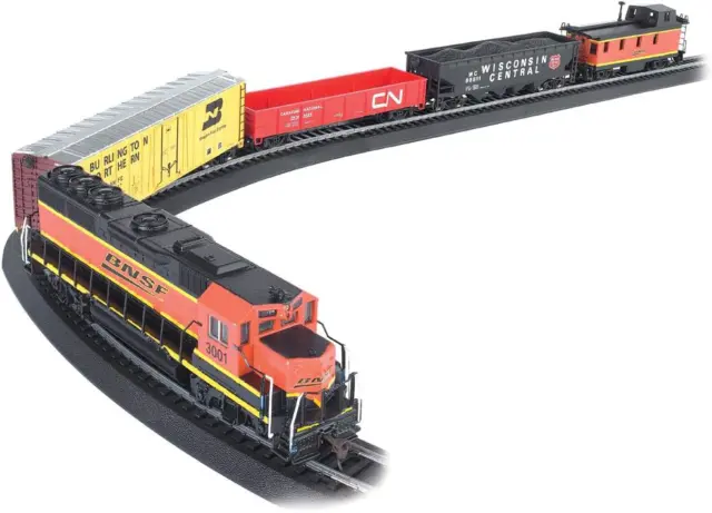 Bachmann Trains - Rail Chief Ready To Run 130 Piece Electric Train Set - HO