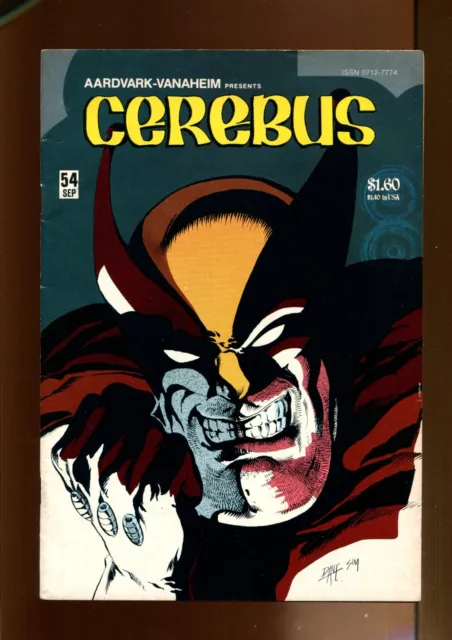 Cerebus The Aardvark #54 - Origin Of The Wolveroach! (7.0) 1983