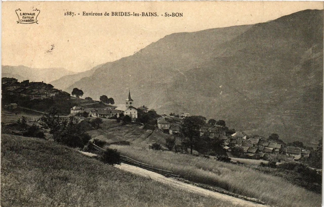 CPA Env. de BRIDES-les-BAINS - St-BON (352373)