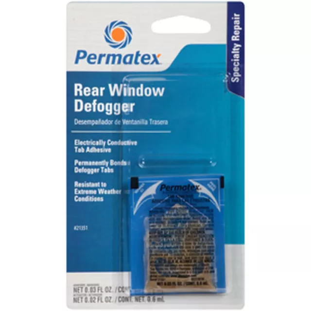 Permatex 21351 Rear Window Defogger Tab Adhesive - Each