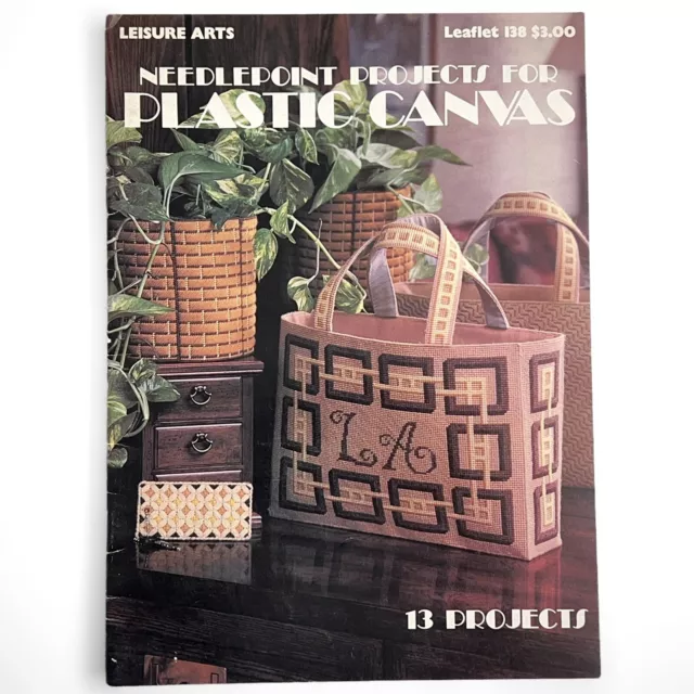 Proyectos de aguja de artes de ocio para folleto de lona de plástico - 13 patrones