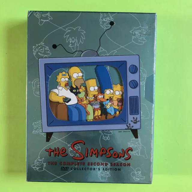 The Simpsons - The Complete Second Season (DVD, 2002, 4-Disc Set)