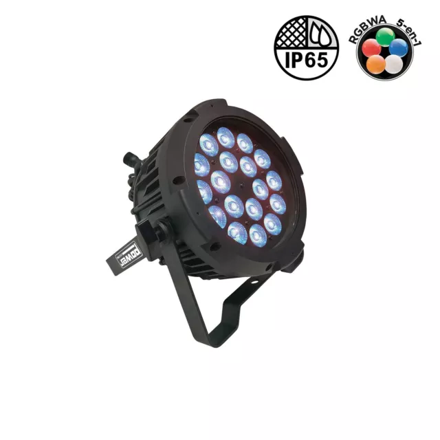 PAR SLIM 18x10W IP65 PENTA25 RGBWA angle 25° Power Lighting