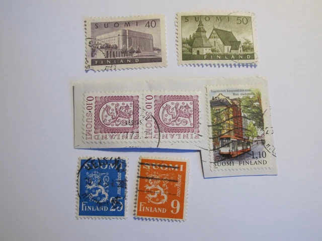 Briefmarken FINNLAND Suomi gestempelt