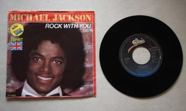 Michael Jackson - 7" Vinyl Single - Rock With You / Get on the Floor