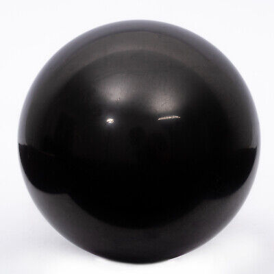 Authentic Shungite sphere polished Schungite Schungit stone ball, Karelia RUSSIA