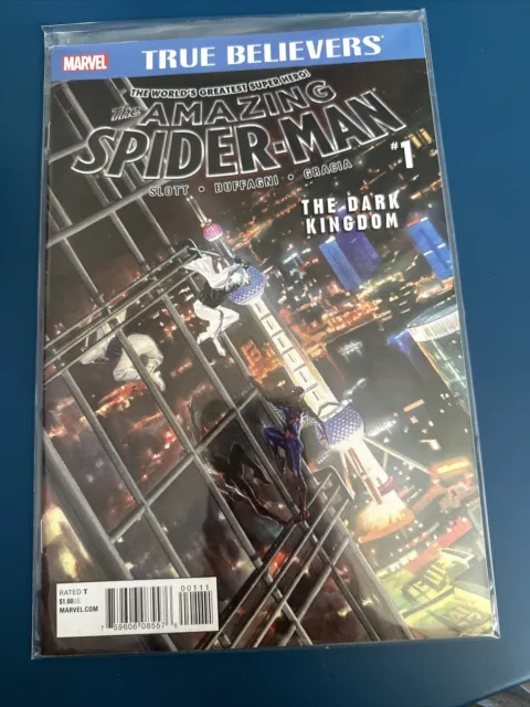 Marvel Comics True Believers Comic The Dark Kingdom Spider-Man