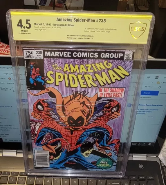 Amazing Spiderman 238 CBCS 4.5 SS Jr Newsstand Key 1st App Hobgoblin No TATTOOZ