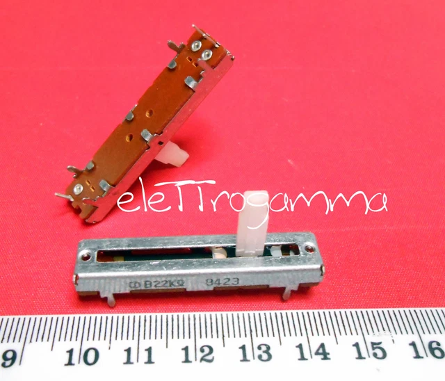 OMEG PC2G20BU CEBS F1 L:50 A4,7K Potenziometro rotativo Stereo 0.2 W 4 OMEG PC2G20BU CEBS F1 L:50 A4,7K Potenziometro rotativo Stereo 0.2 W 4