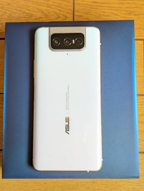 ASUS - 【新品】ASUS ZenFone 7 SIMフリー パステルホワイト ASUS Zenfone 7 8GB 128GB SIMフリー パステルホワイト（ZenFone
