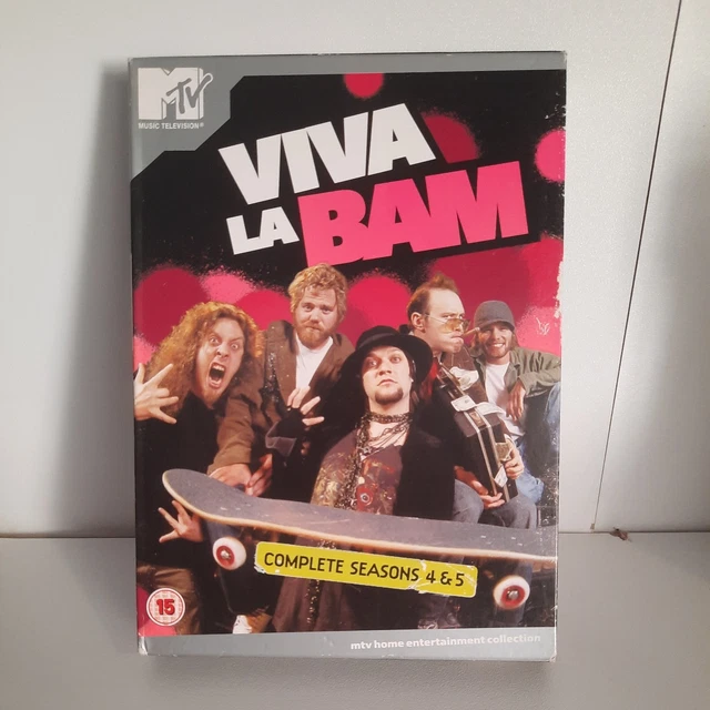 VIVA LA BAM - Complete Seasons 4 And 5 [DVD] GOOD condition Region 2 ...